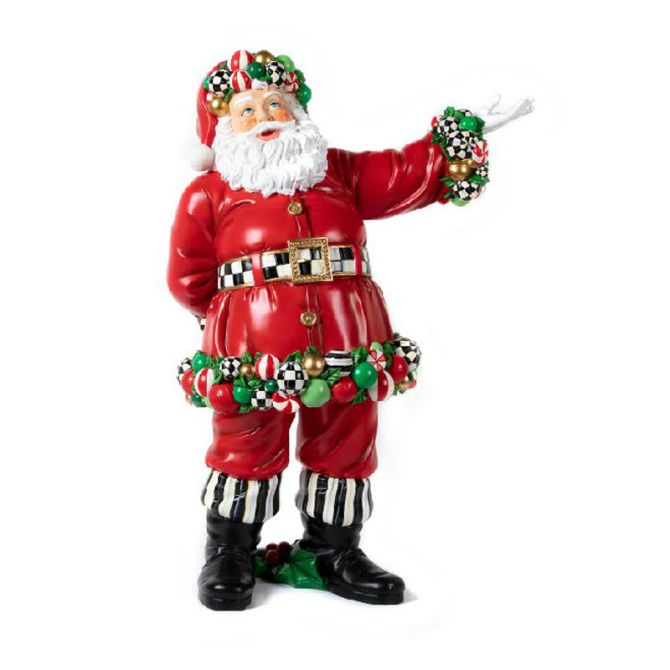 MacKenzie-Childs Jolly HoHo Santa | 35509-0318 | Borsheims