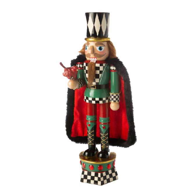 MacKenzie-Childs Count Cardinal Nutcracker