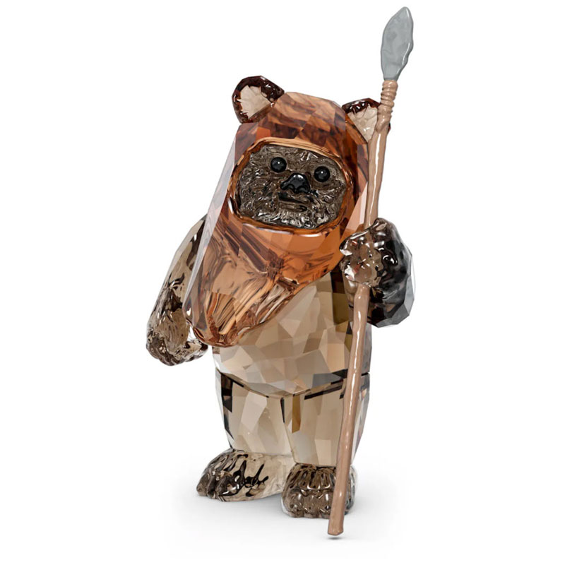 Swarovski Star Wars Ewok Wicket Figurine
