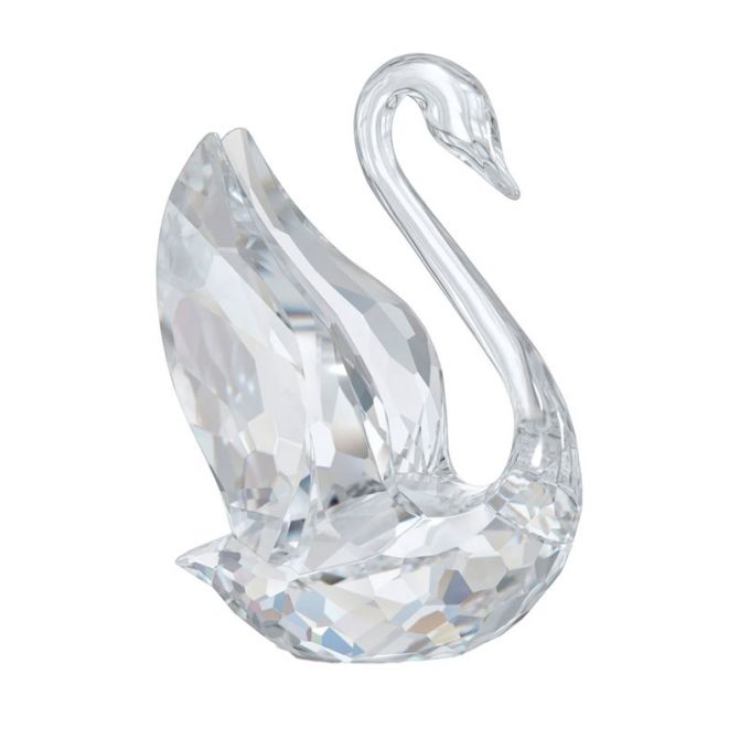 Swarovski Signum Swan Figurine, Medium