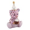 Herend Birthday Bear, Raspberry