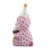 Herend Birthday Bear, Raspberry