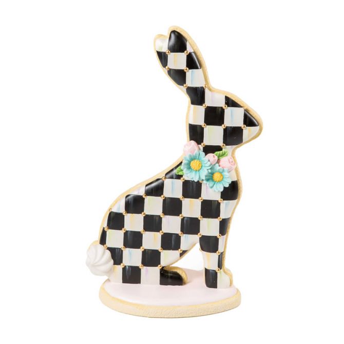 MacKenzie-Childs Sweet Shop Rabbit Cookie, Pink