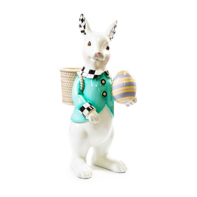 MacKenzie-Childs Bunny Hop Mr. Bunny Figure