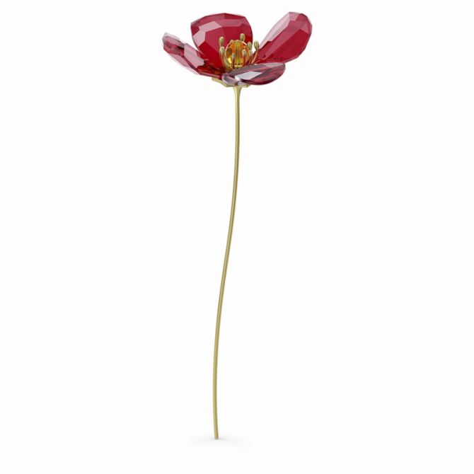 Swarovski Garden Tales Red Poppy Stem