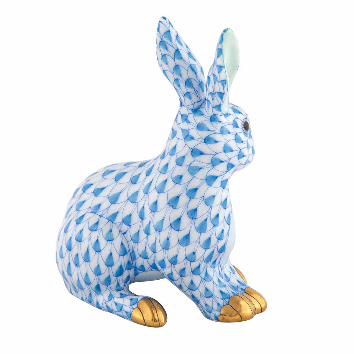 Herend Snowshoe Hare Figurine
