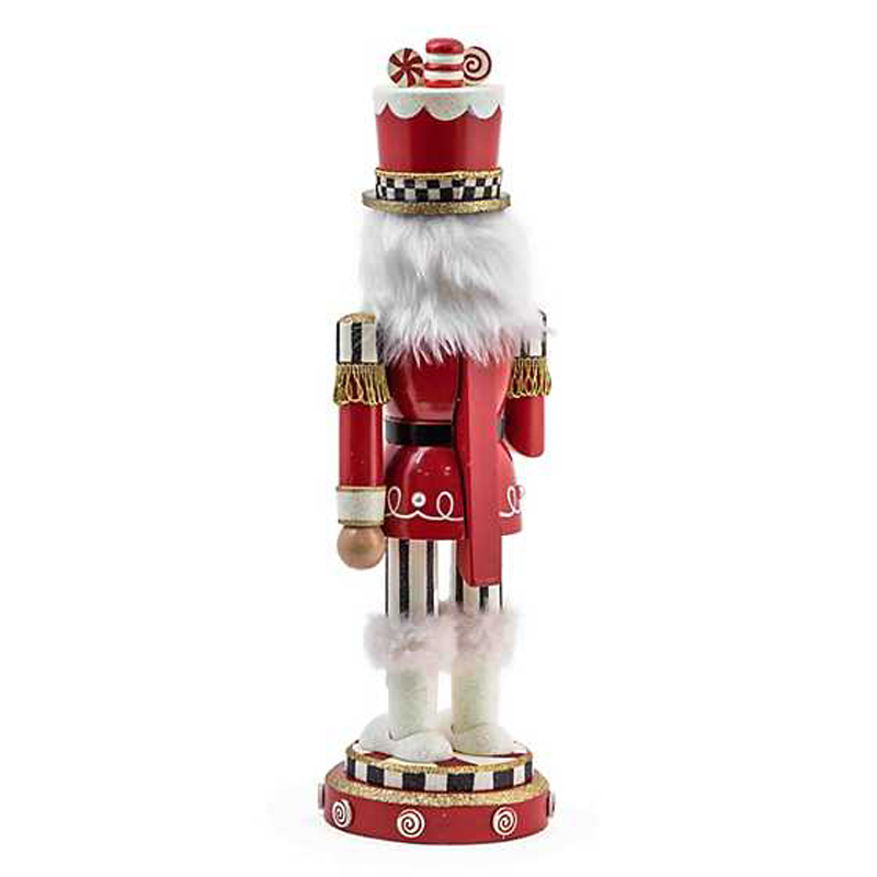 MacKenzie-Childs Peppermint Nutcracker