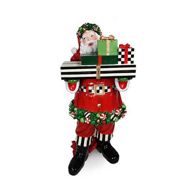 MacKenzie-Childs Jolly Trophy Santa