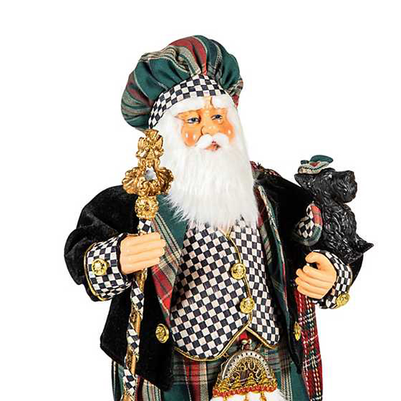 MacKenzie-Childs Scottish Santa