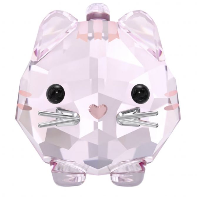 Swarovski Chubby Cats, Pink Cat