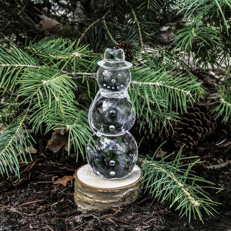 Simon Pearce Snowman Figurine, XL