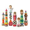 MacKenzie-Childs Holy Night Nativity Scene, Set of 7