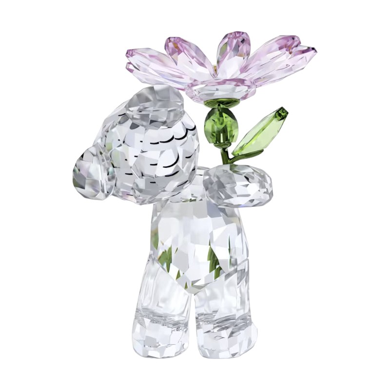 Swarovski Kris Bear A Daisy for You Figurine