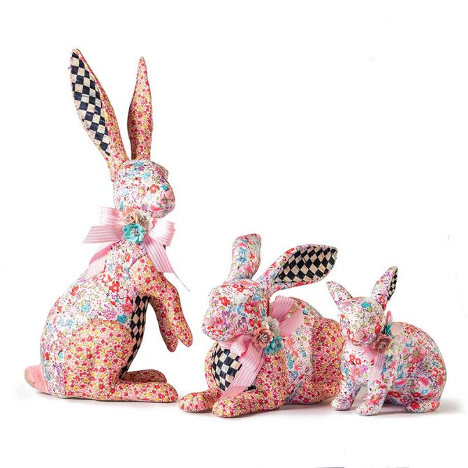 MacKenzie-Childs Prairie Bunny, Small | 35515-0013 | Borsheims