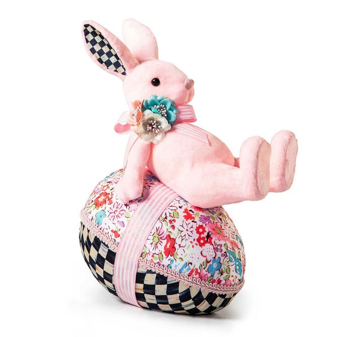 MacKenzie-Childs Prairie Bunny on Egg