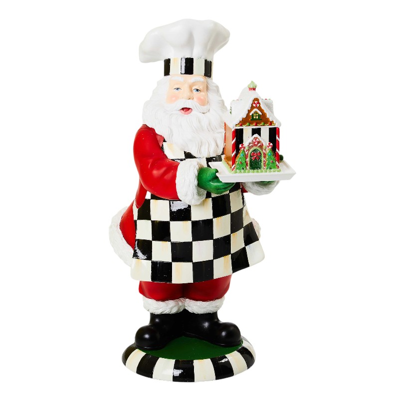 MacKenzie-Childs Bake Shop Santa