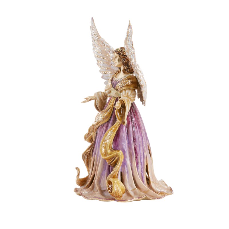 Jay Strongwater Renaissance Angel Musical Figurine