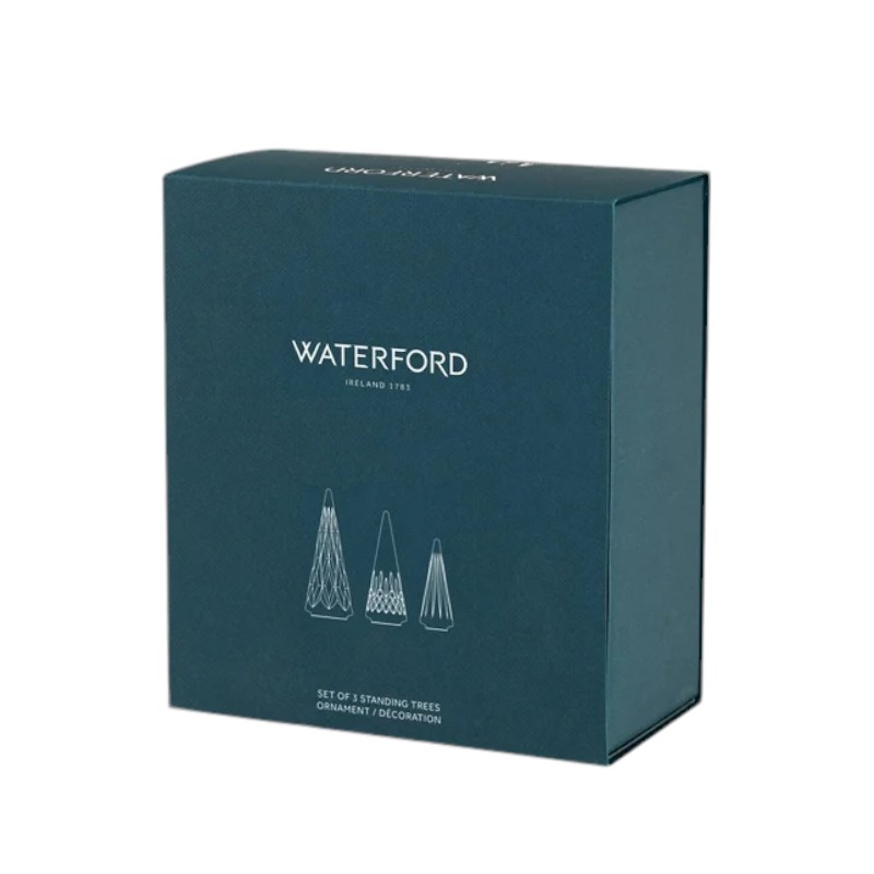 Waterford Christmas Standing Trees, Set of 3