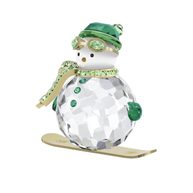 Swarovski Holiday Cheers Dulcis Snowman, Green