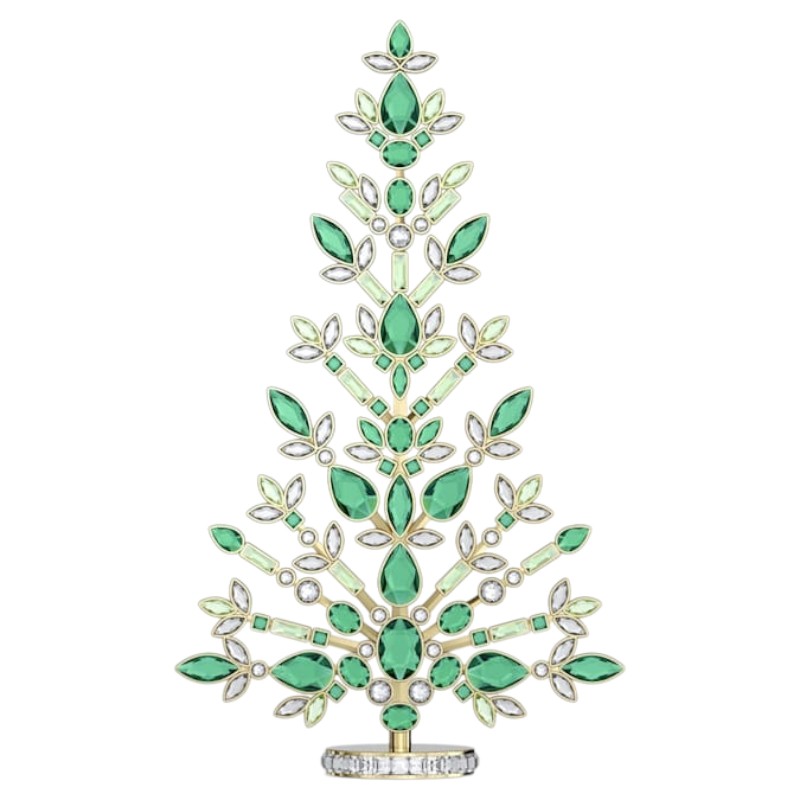 Swarovski Gema Holiday Tree Ornament, Green