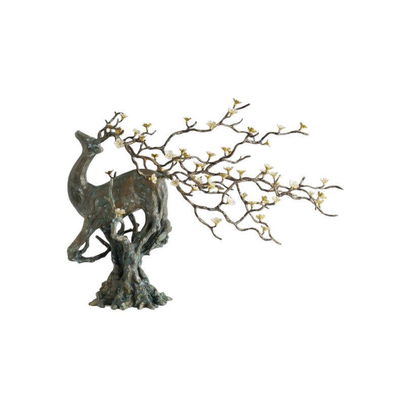 Michael Aram Stag Sculpture, Limited Edition