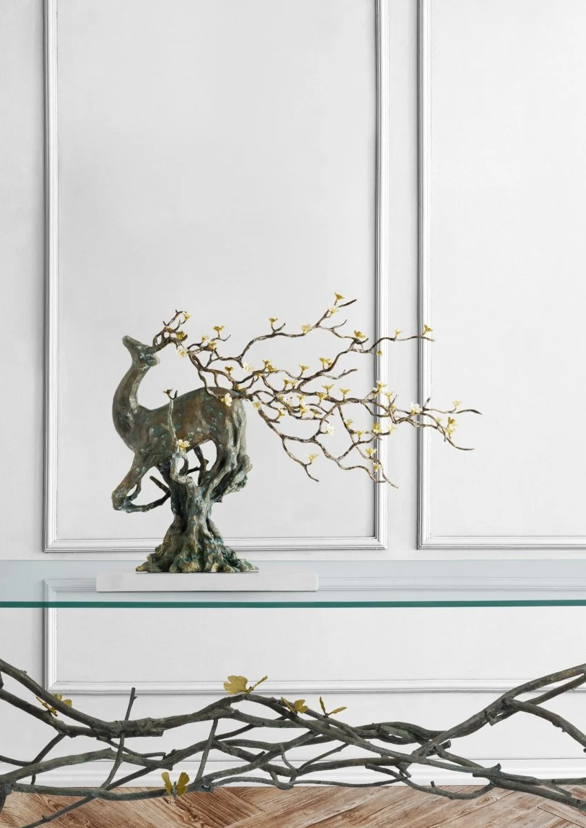 Michael Aram Stag Sculpture, Limited Edition