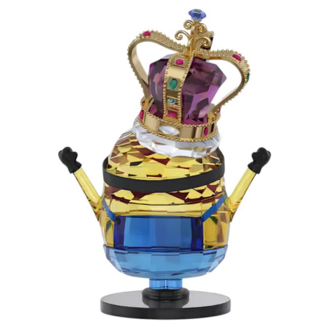 Swarovski Minions King Bob Figurine | 5692030 | Borsheims