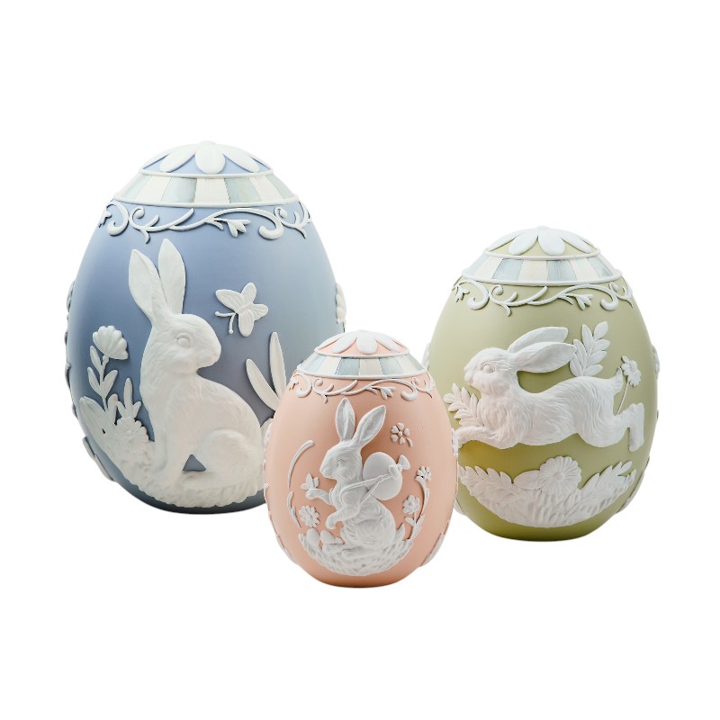 MacKenzie-Childs Cameo Egg, Small