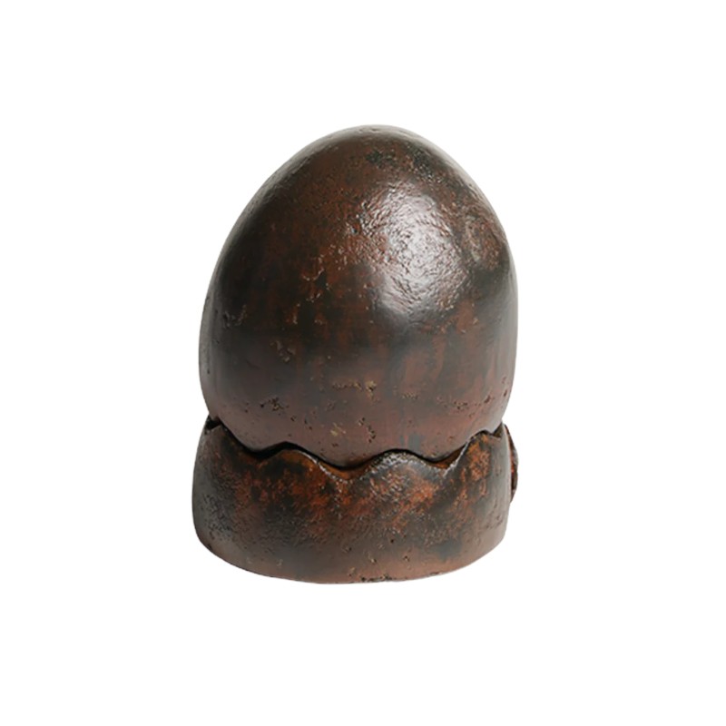 Jan Barboglio Sorpresa Egg Shell with Nickel Egg