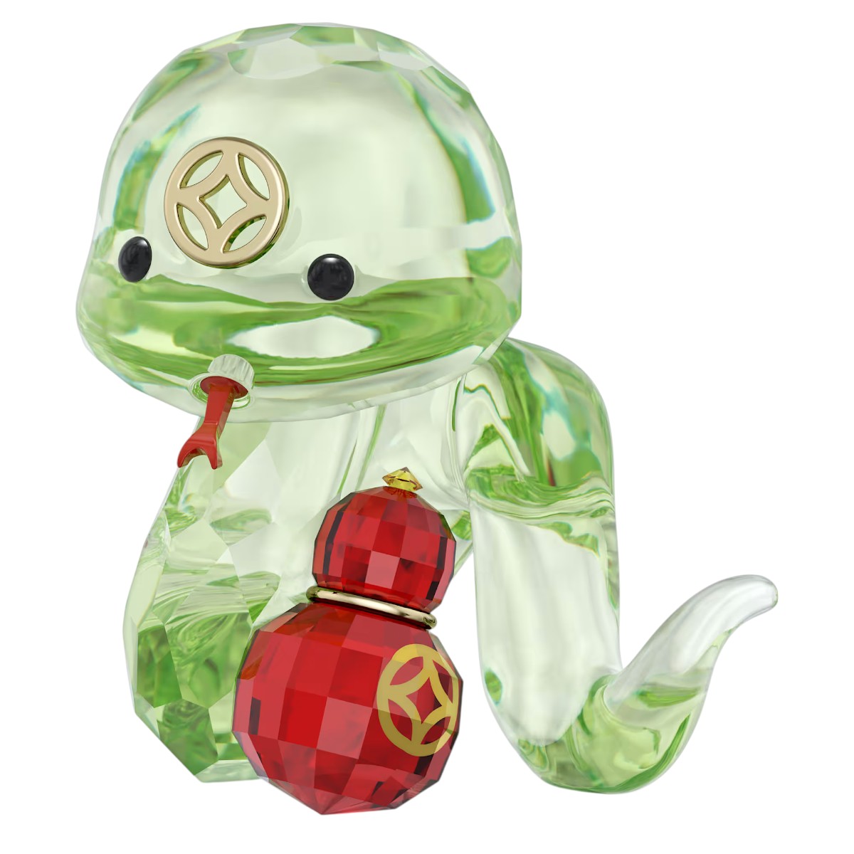 Swarovski Asian Symbols Figurine, Cute Snake