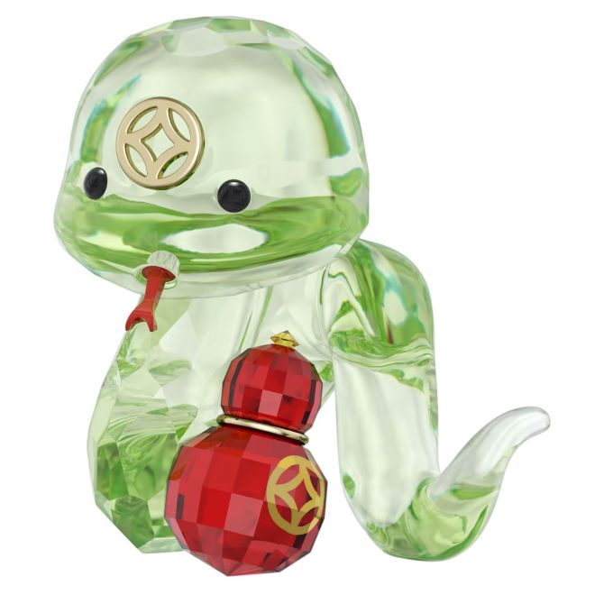 Swarovski Asian Symbols Figurine, Cute Snake