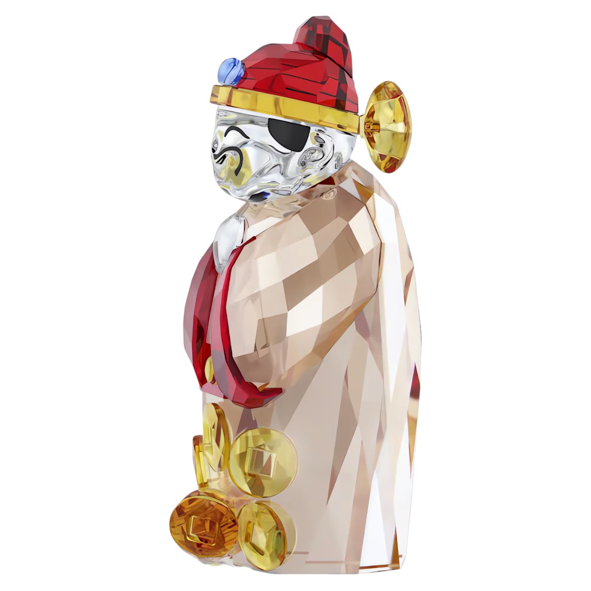 Swarovski Asian Symbols Figurine, God Of Wealth