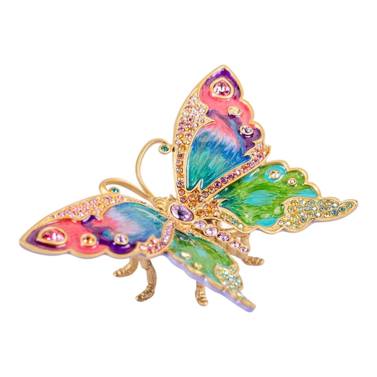 Jay Strongwater Lea Medium Butterfly Object