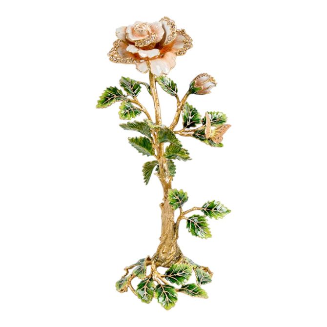 Jay Strongwater Eternity Rose Object