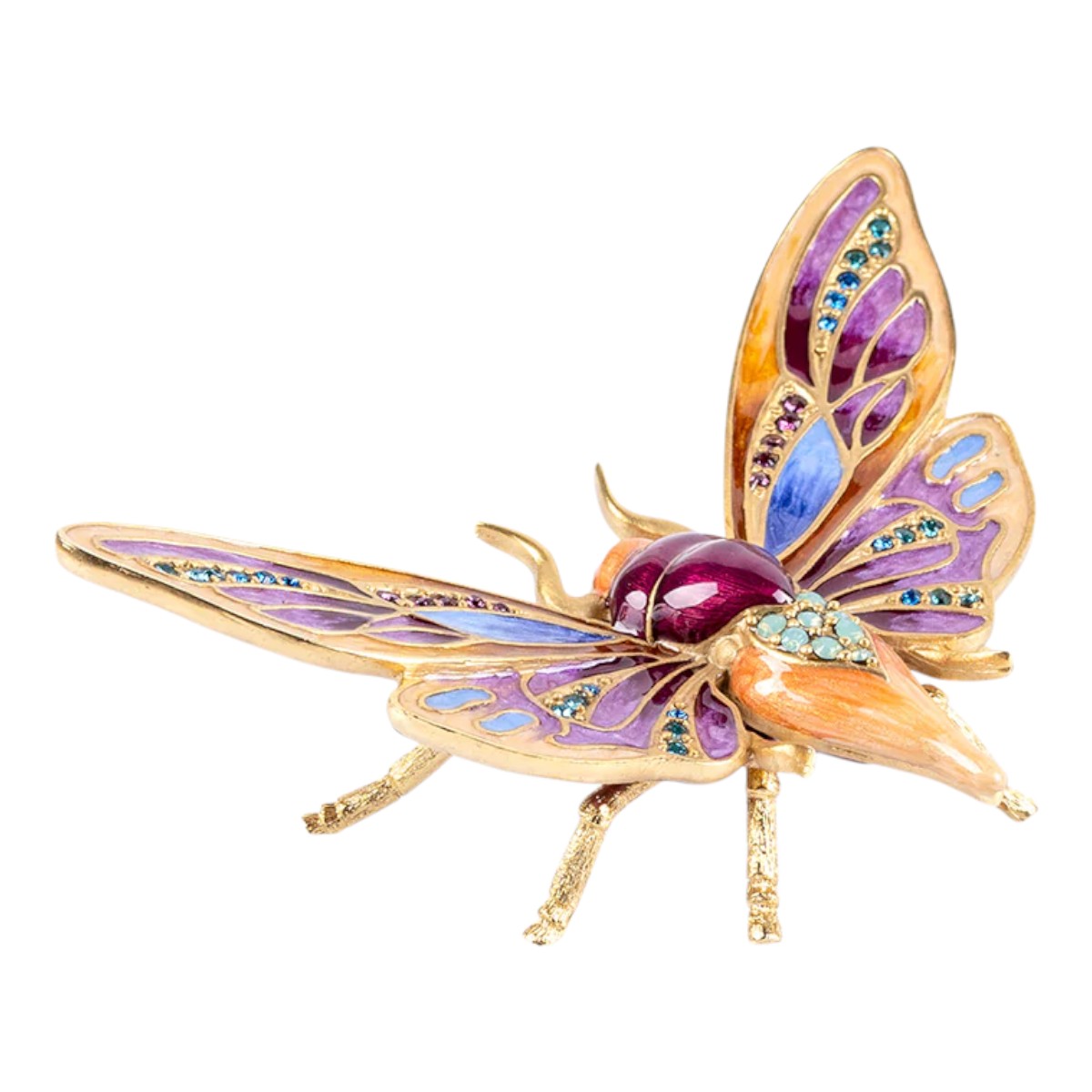 Jay Strongwater Rosey Moth Object