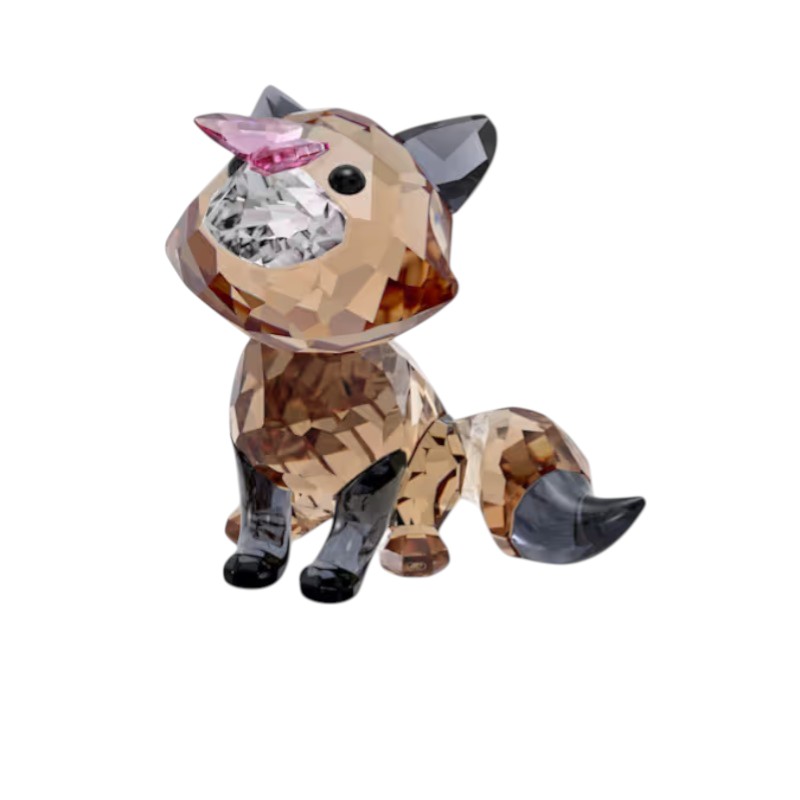 Swarovski Idyllia Fox and Butterfly Figurine
