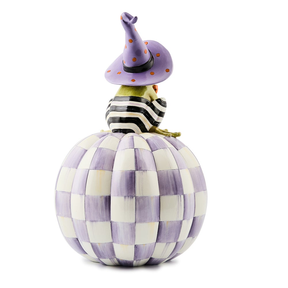 MacKenzie-Childs Halloween Illuminated Fergal Jack O' Lantern