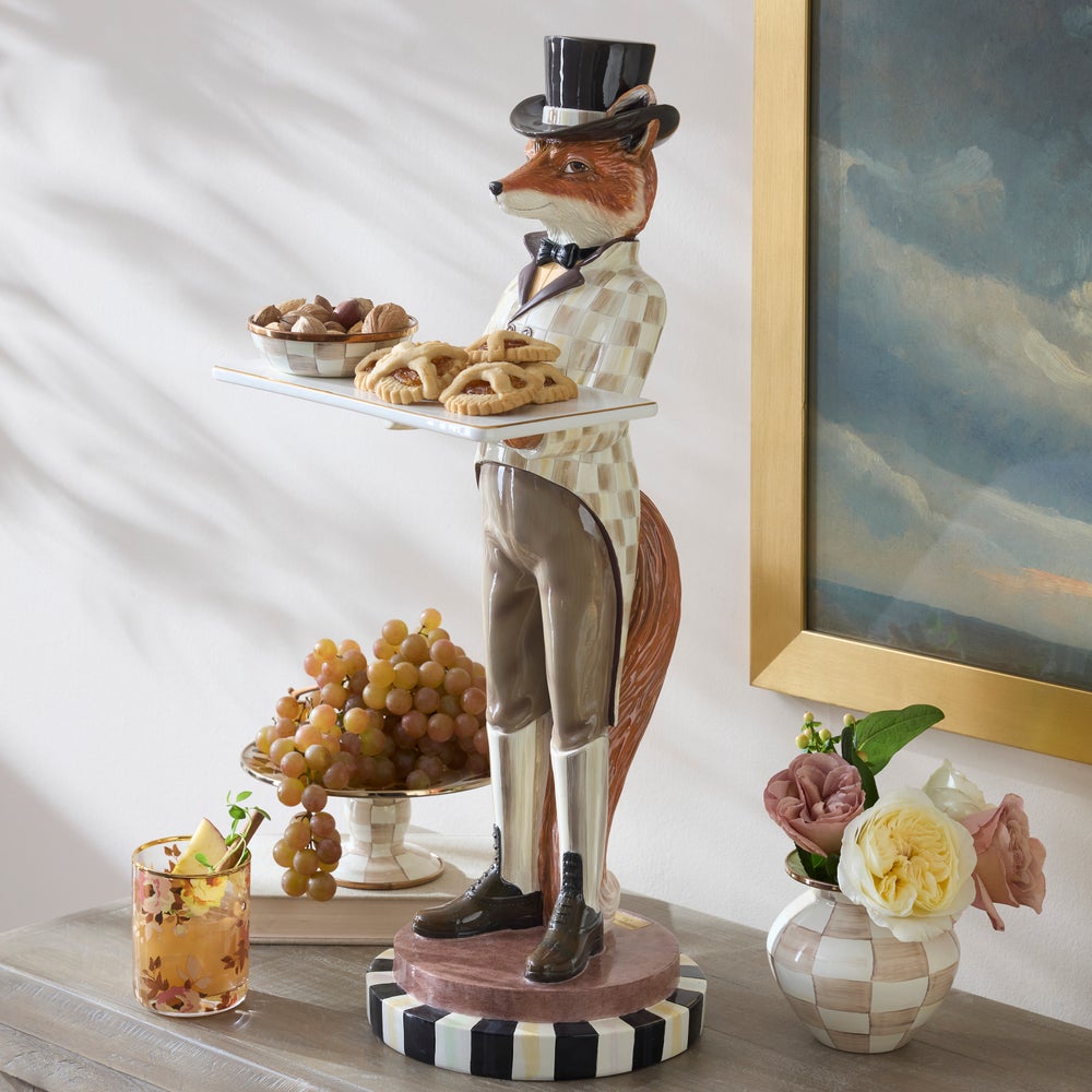 MacKenzie-Childs Fritz The Fox Butler