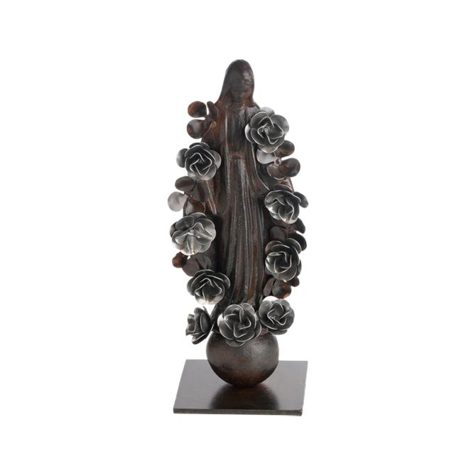 Jan Barboglio Virgen con Flores Figure