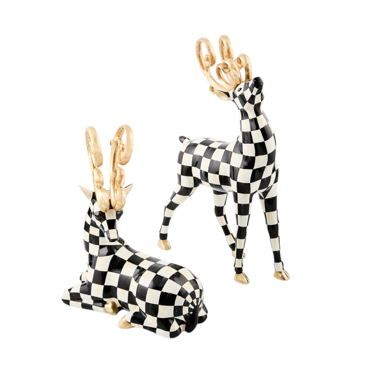 MacKenzie-Childs Courtly Noel Resting Deer