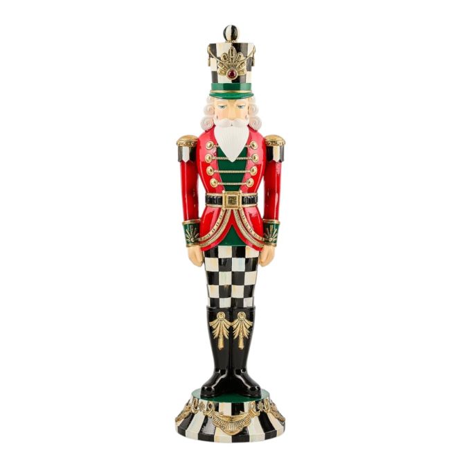 MacKenzie-Childs Courtly Classic Resin Nutcracker