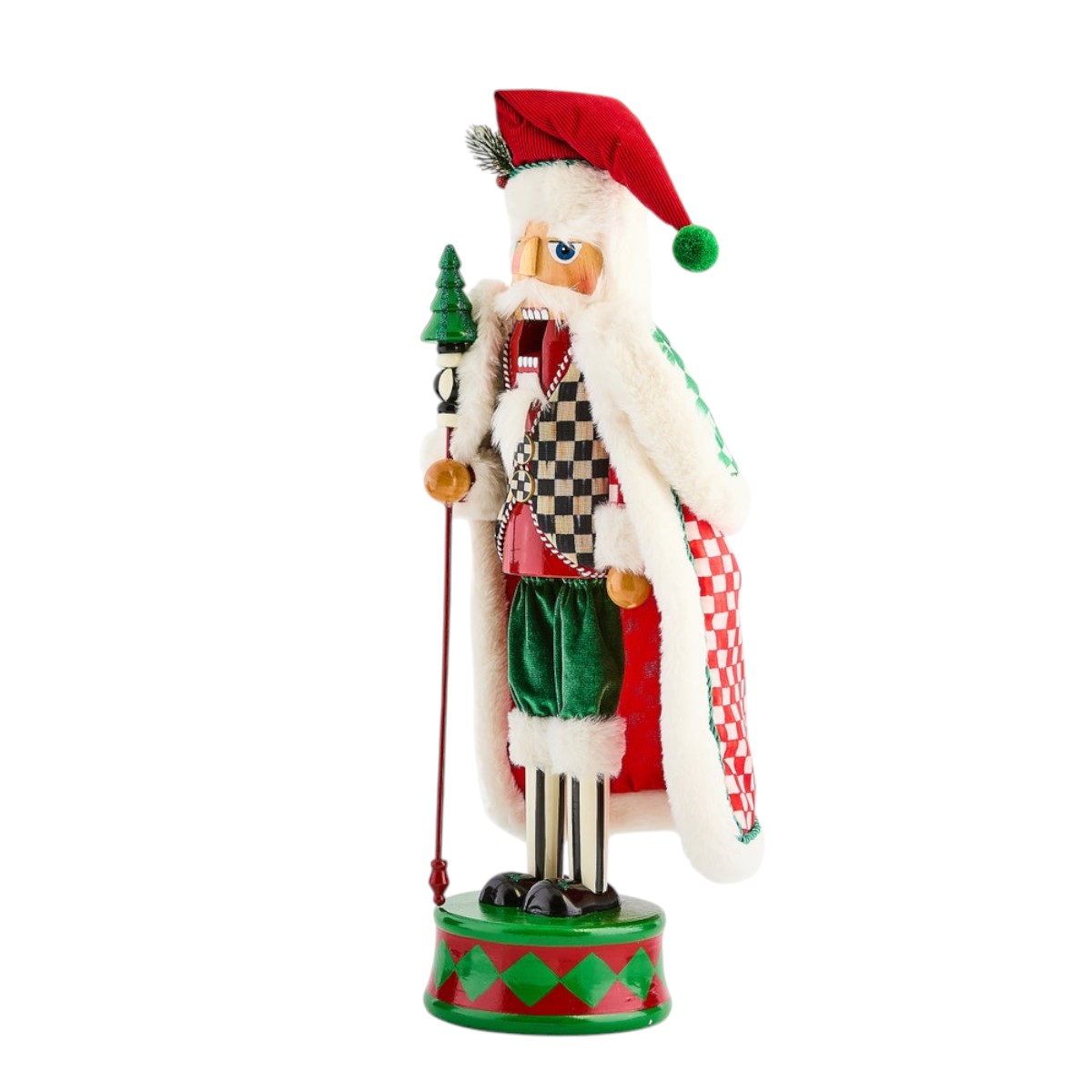 MacKenzie-Childs Check It Out Nutcracker