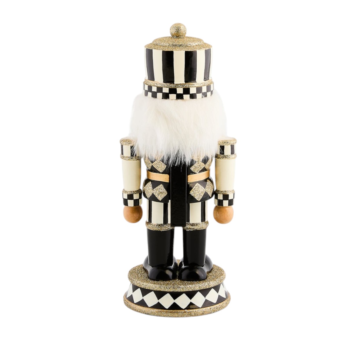 MacKenzie-Childs Courtly Harlequin Nutcracker, Short