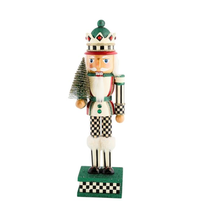MacKenzie-Childs Sisal Tree Nutcracker