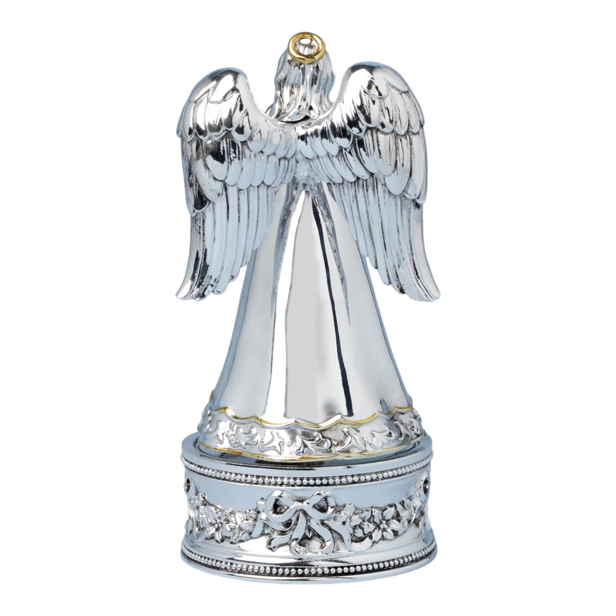 Reed & Barton Vintage Musical Angel Silverplate Figurine