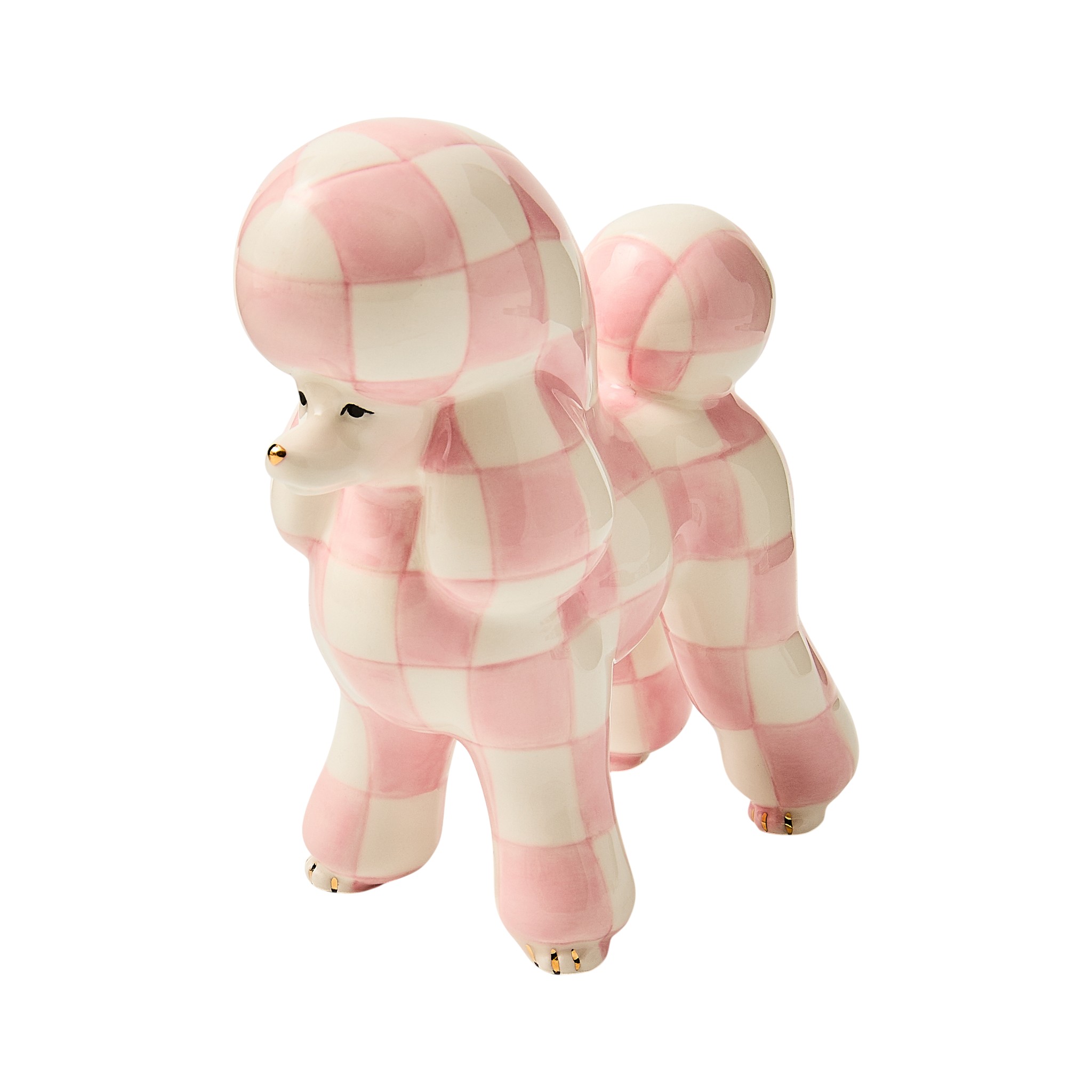 MacKenzie-Childs It's All About The Bow Poddle Figurine