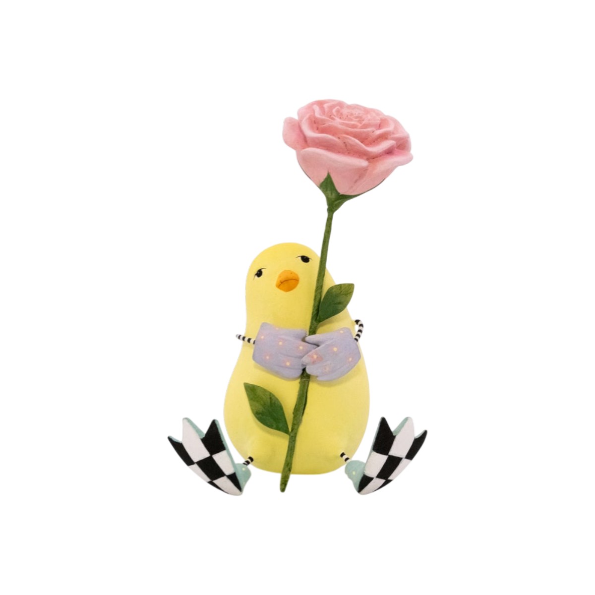 MacKenzie-Childs Patience Brewster Chick With Flower