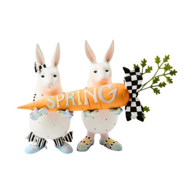 MacKenzie-Childs Patience Brewster Spring Rabbits
