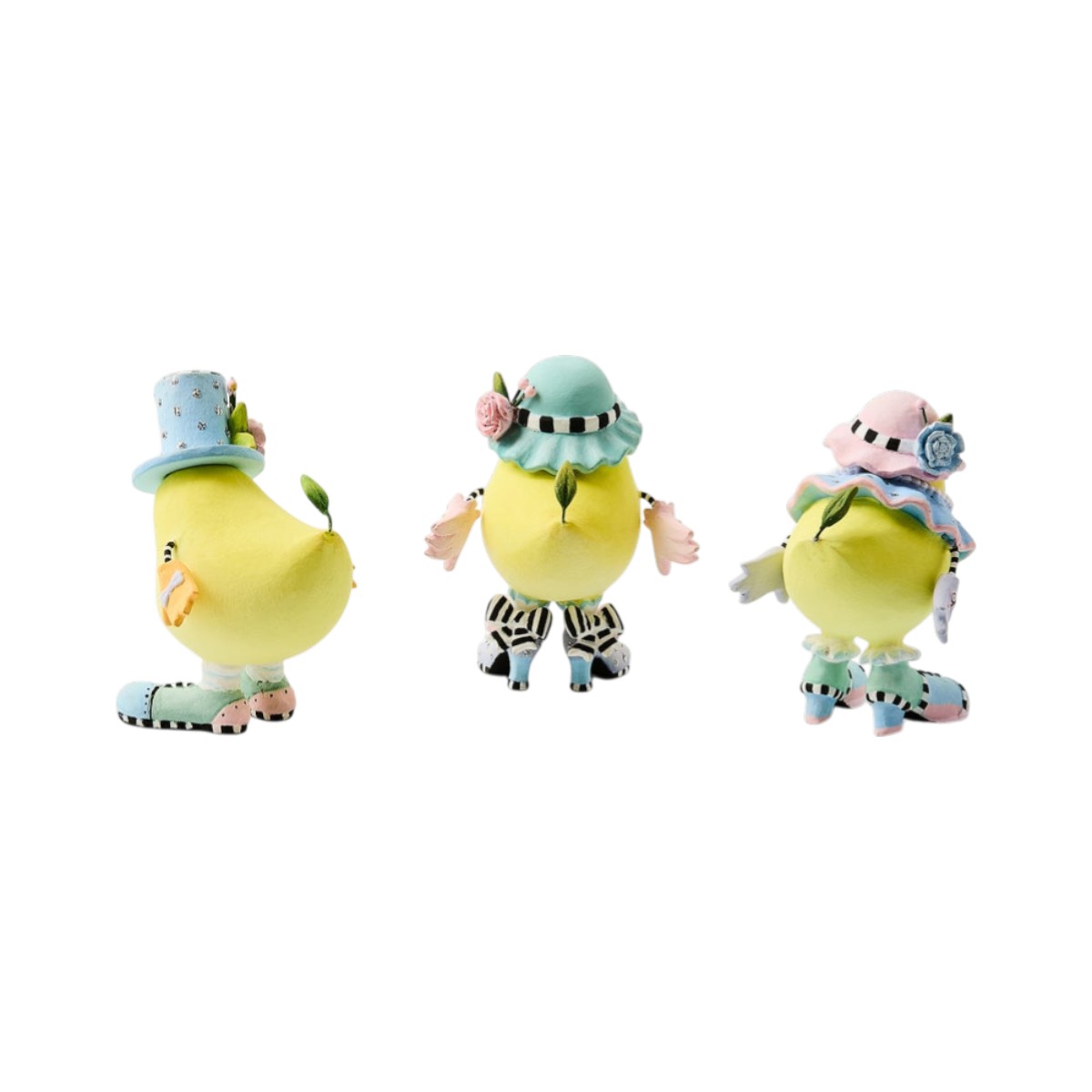 MacKenzie-Childs Patience Brewster Chicks, Set of 3