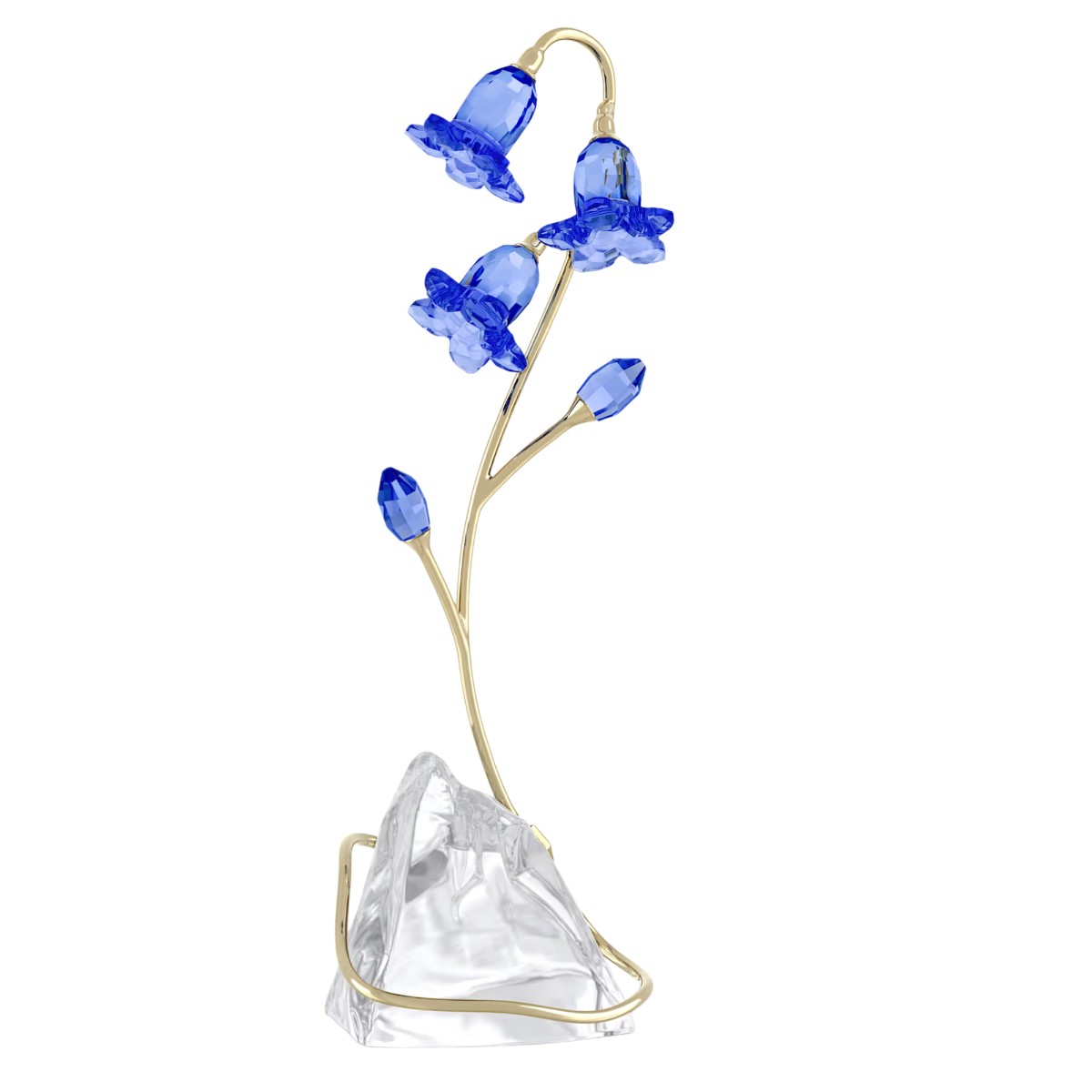 Swarovski Florere Figurine, Blue Bellflower